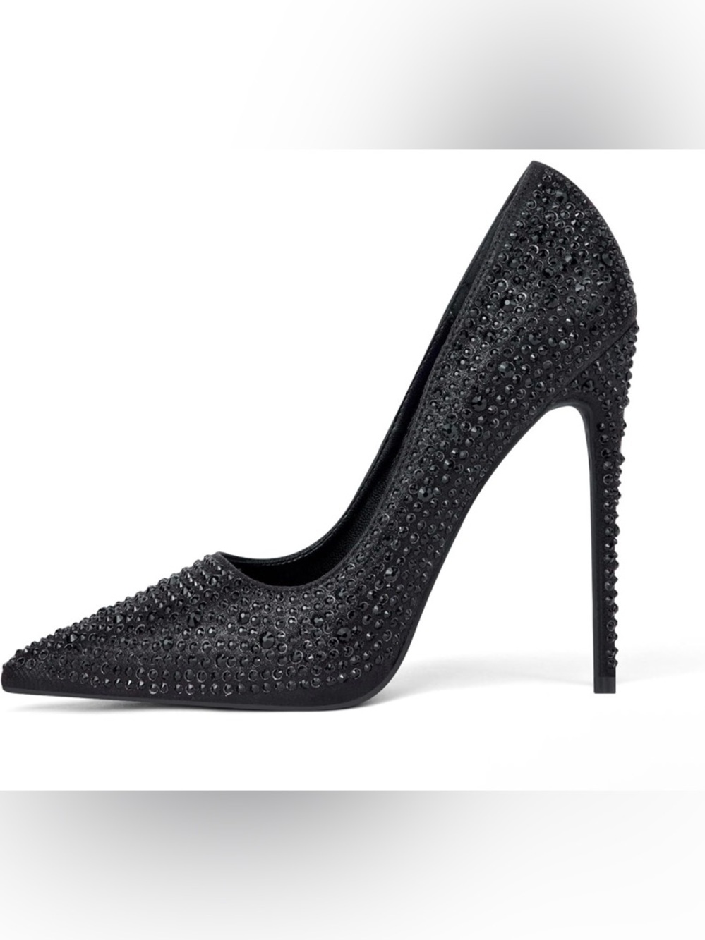 Elisabet Tang Pumps Pointed Toe High Heel Glitter Rhinestone Sparkly Prom Shoes